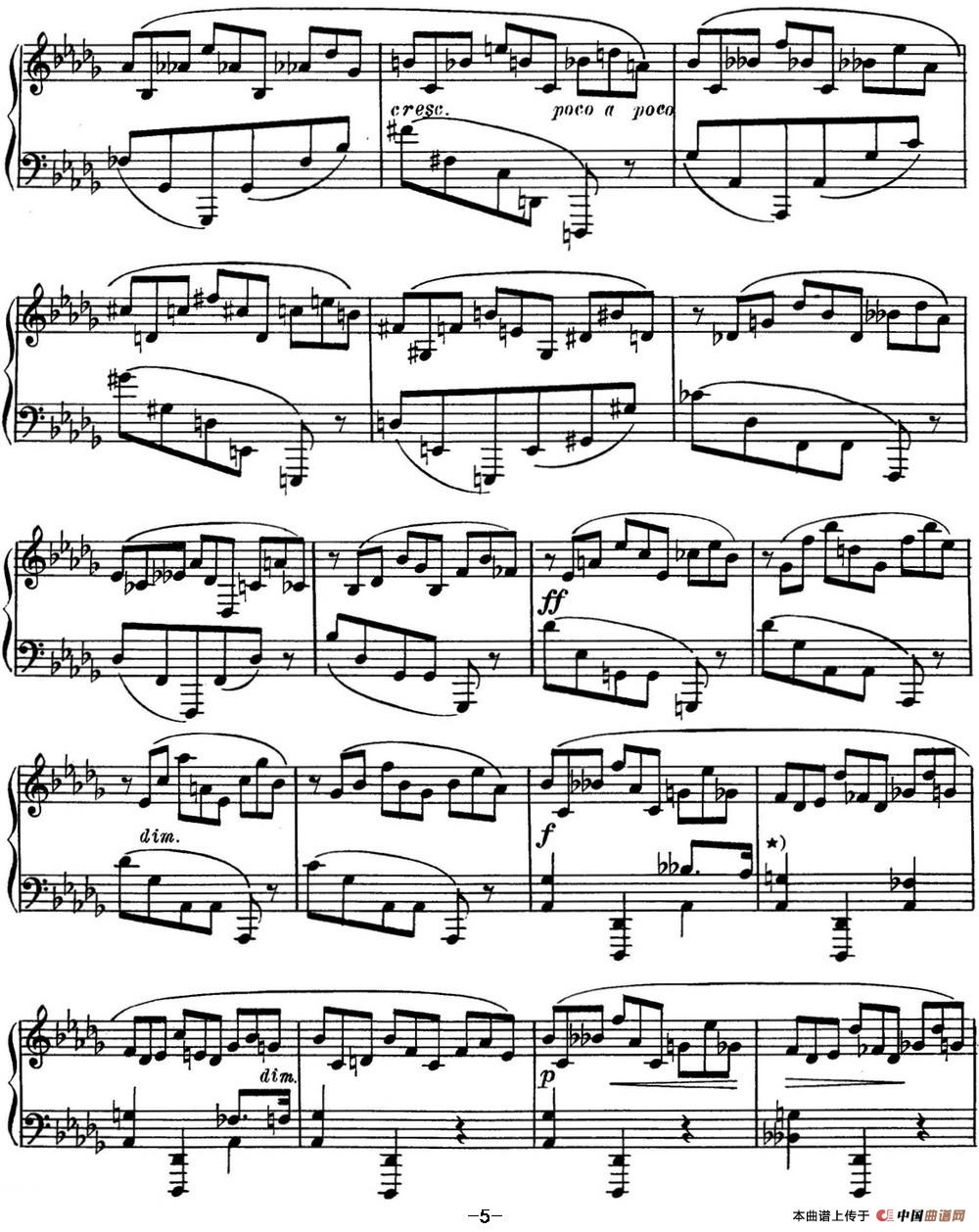 斯克里亚宾 钢琴练习曲 Op.42 No.1 Alexander Scriabin Etudes(1)_原文件名:Scriabin Etude Op.42 No.1_页面_5.jpg