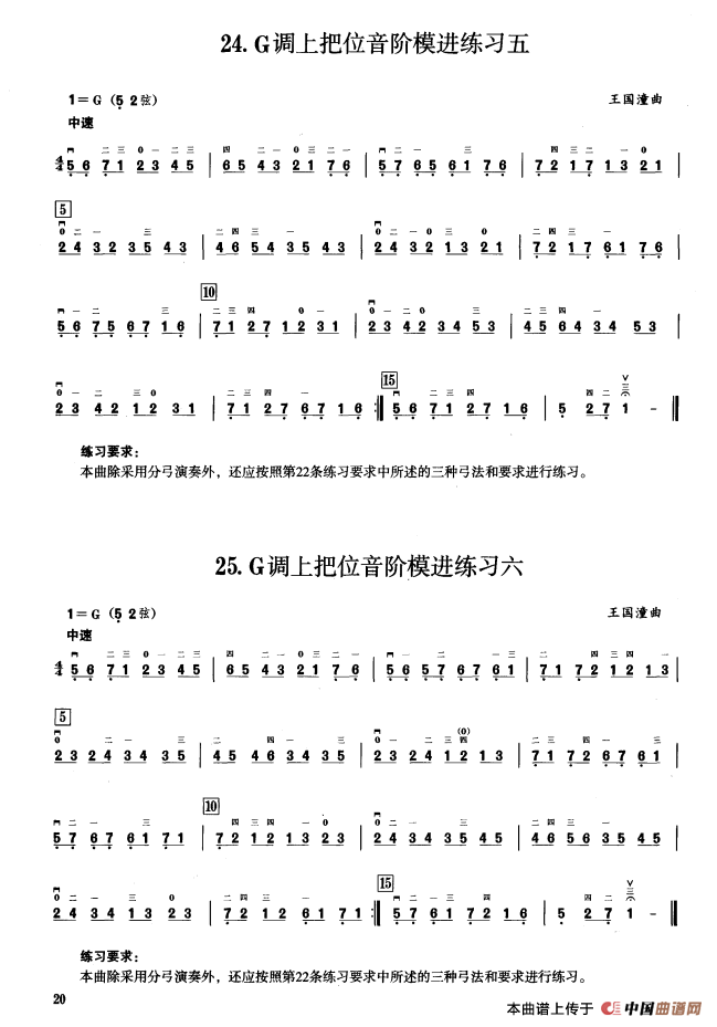 二、G调音阶与音型模进练习(二胡音阶练习)(1)_原文件名:000020.png