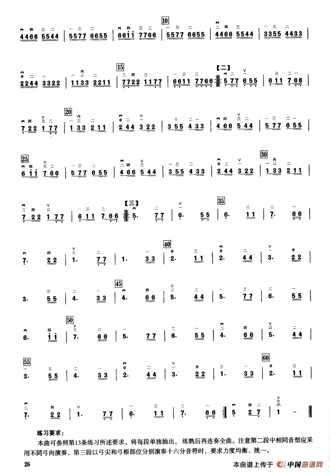 二、G调音阶与音型模进练习(二胡音阶练习)(1)_原文件名:000026.png
