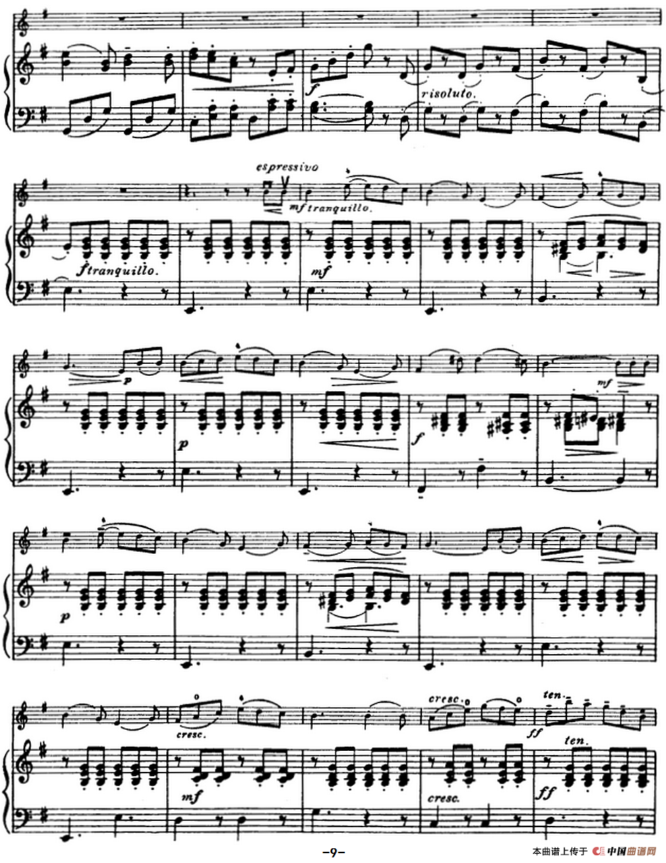塞茨初级小提琴协奏曲Op.13(G大调学生协奏曲)(1)_原文件名:G大调学生协奏曲9.png