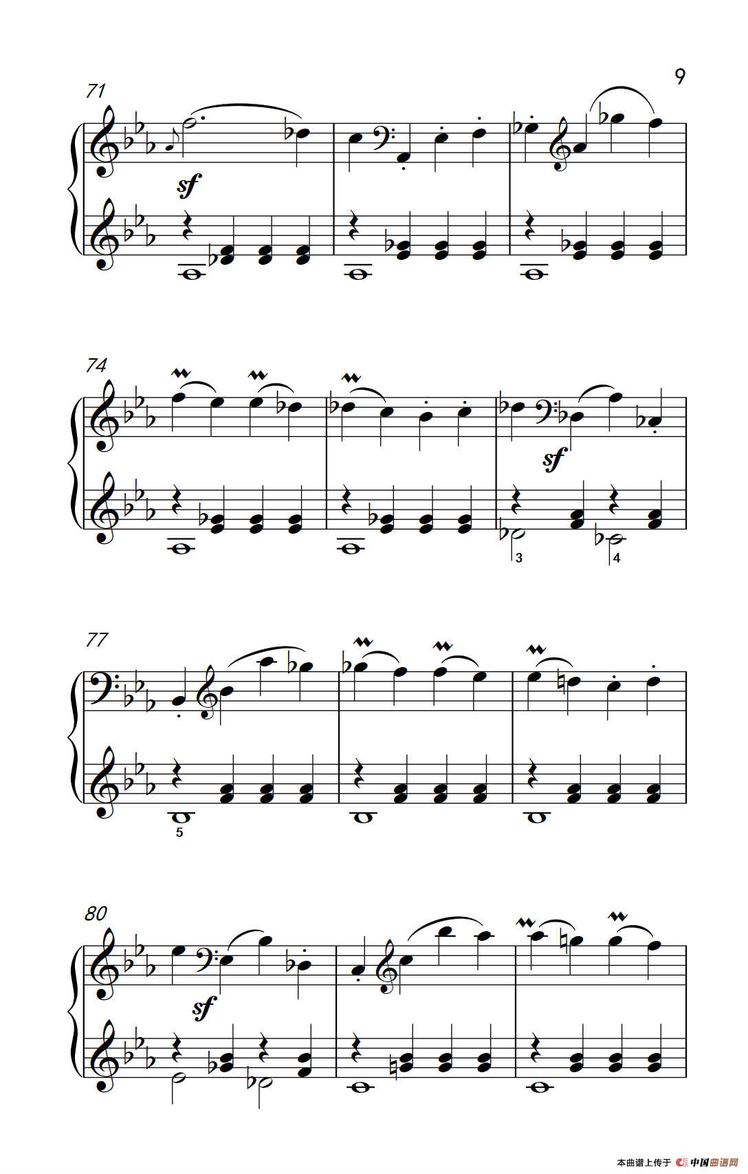 第八钢琴奏鸣曲(悲怆) 极慢的慢板序奏转辉煌的快板(1)_原文件名:189_1_9.png