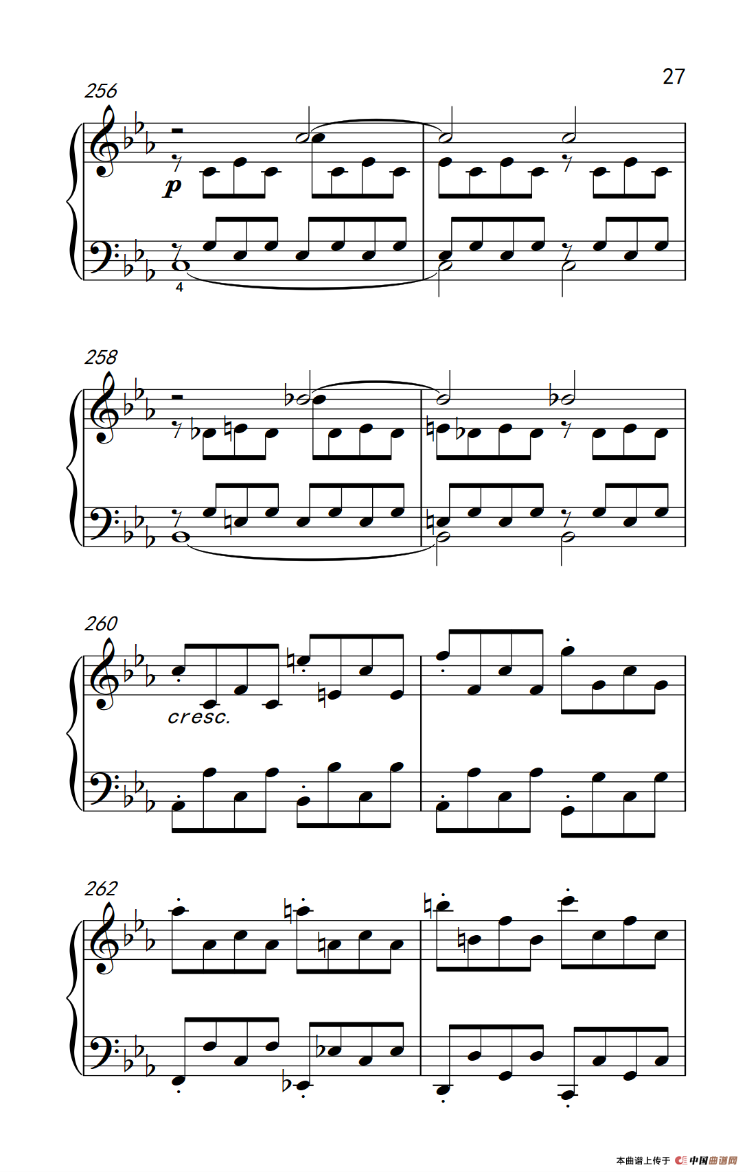 第八钢琴奏鸣曲(悲怆) 极慢的慢板序奏转辉煌的快板(1)_原文件名:189_1_27.png