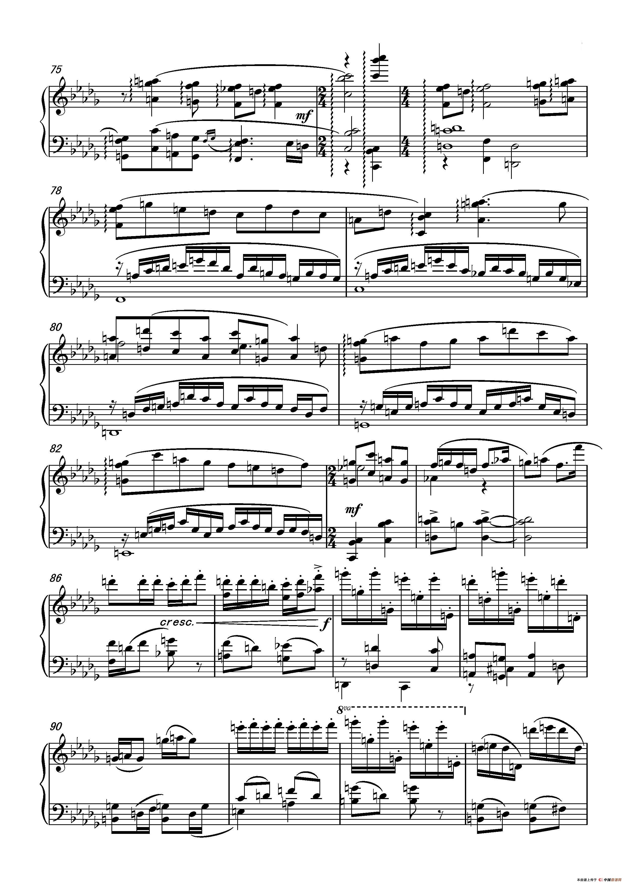 第十六钢琴奏鸣曲(Piano Sonata No.16)(葛清作曲)(1)_原文件名:16(23).jpg