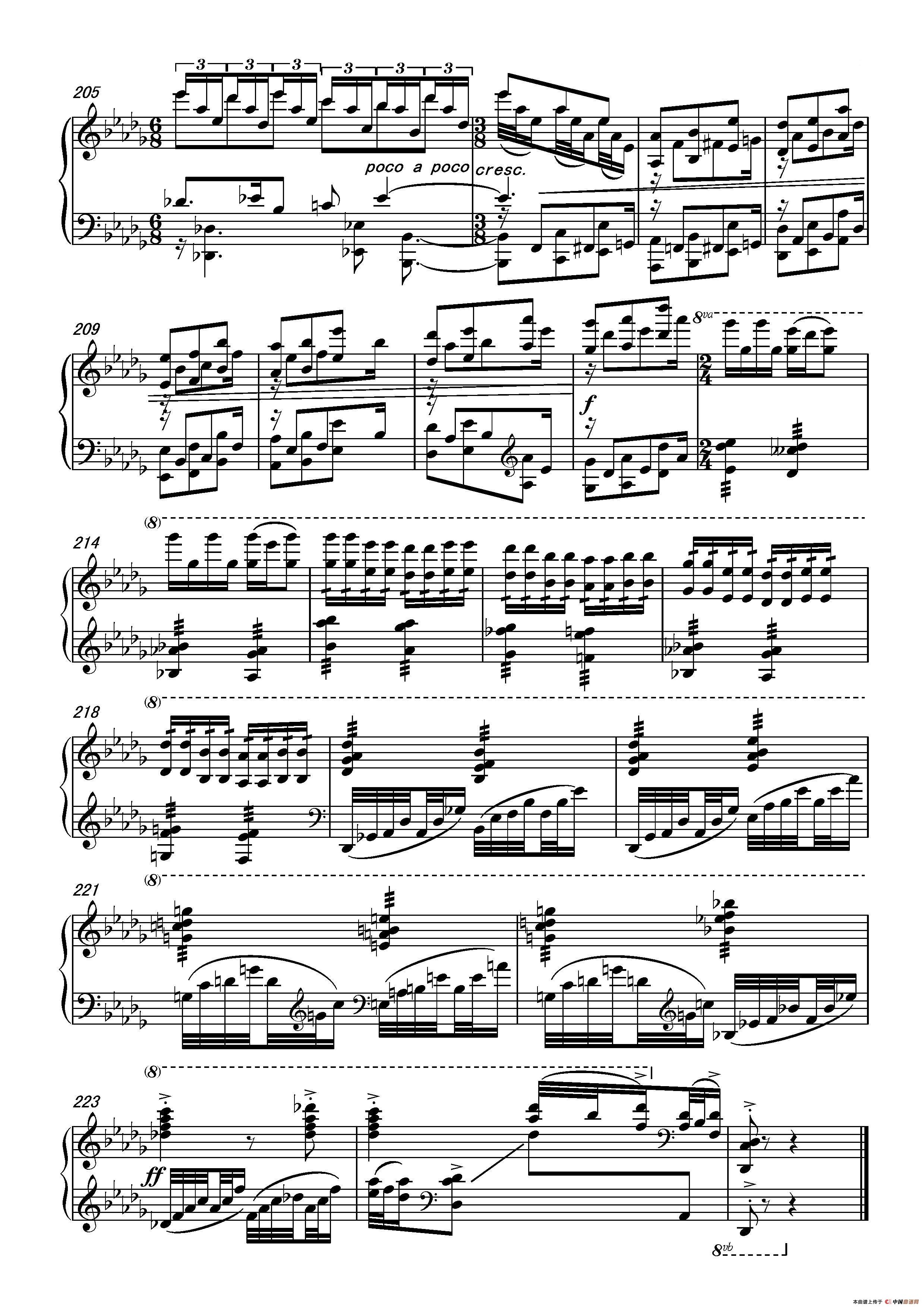 第十六钢琴奏鸣曲(Piano Sonata No.16)(葛清作曲)(1)_原文件名:16(27).jpg