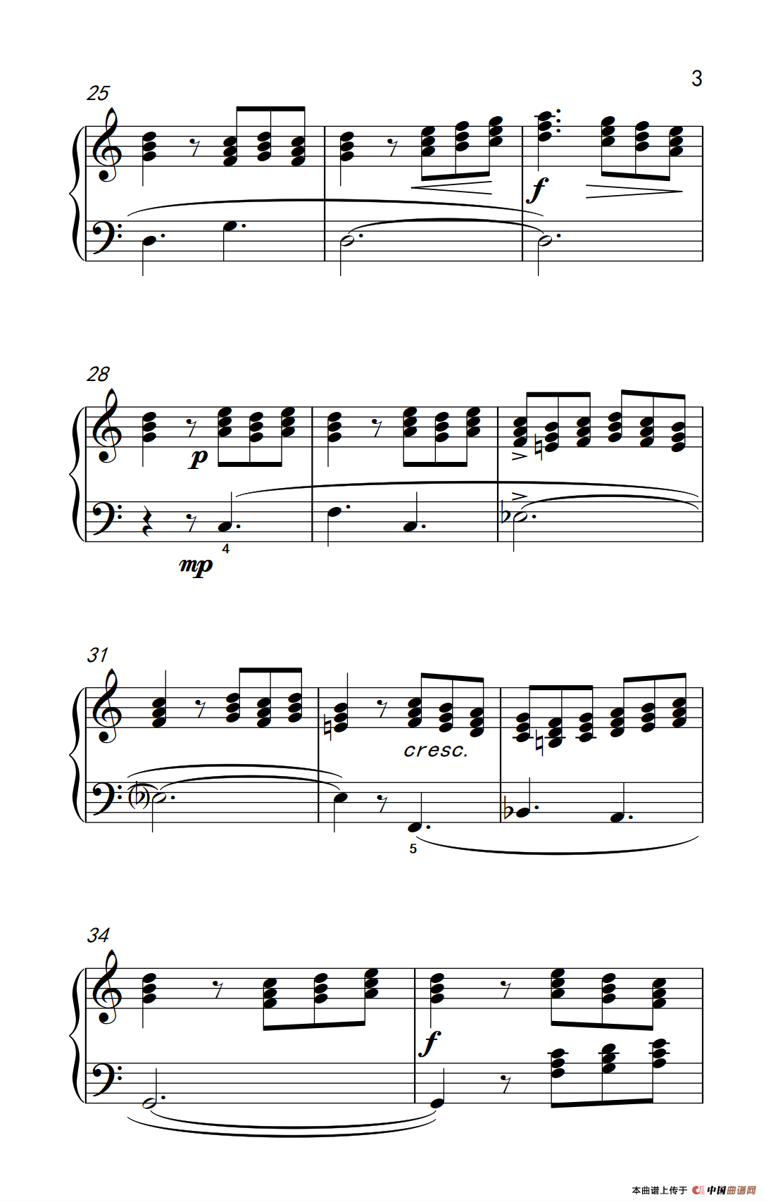 和弦练习(巴托克 小宇宙 钢琴教程 3)(1)_原文件名:220_69_3.png