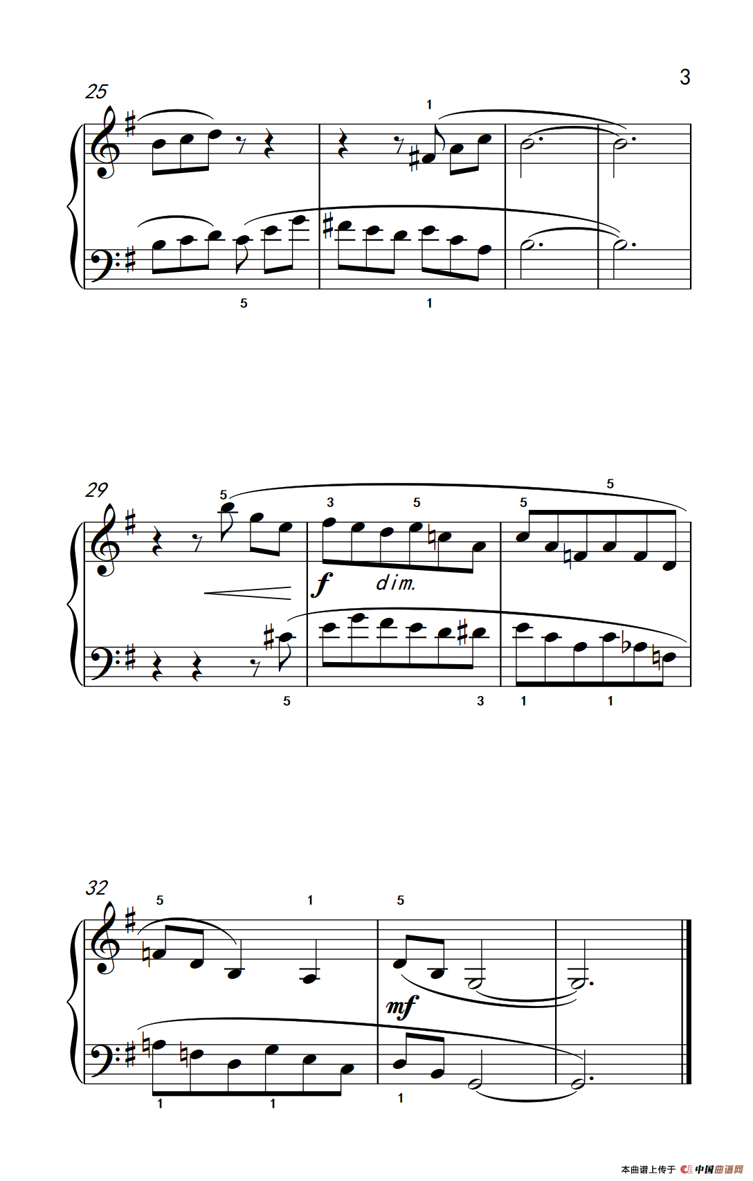 颠簸（巴托克 小宇宙 钢琴教程 3）