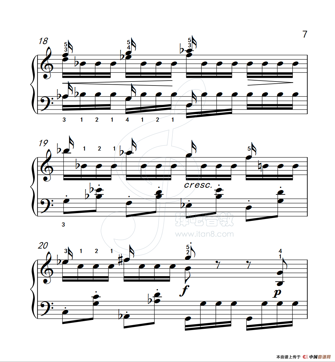 练习曲 12（克拉莫钢琴练习曲60首）