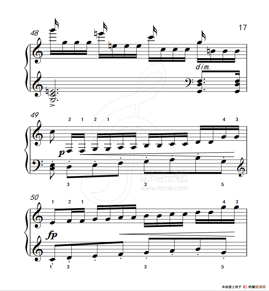 练习曲 12（克拉莫钢琴练习曲60首）