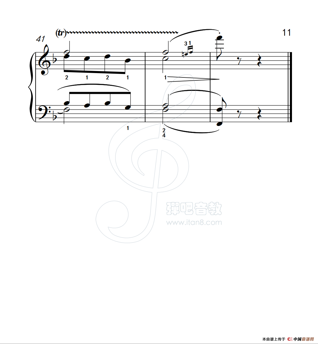 练习曲 14（克拉莫钢琴练习曲60首）