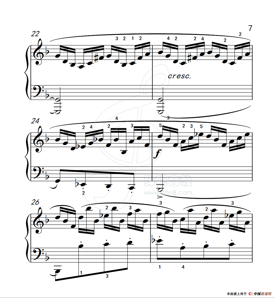 练习曲 18（克拉莫钢琴练习曲60首）