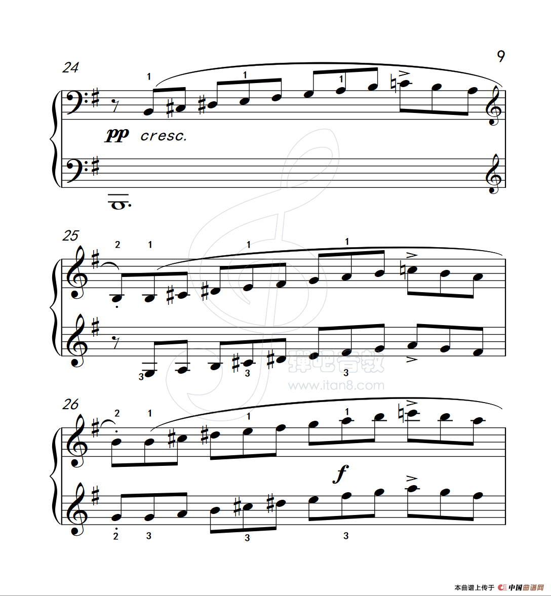 练习曲 23（克拉莫钢琴练习曲60首）