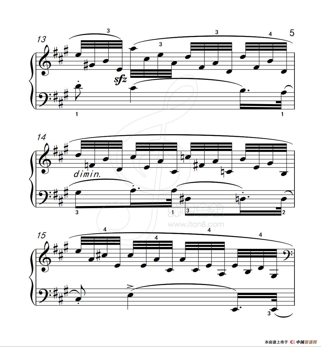 练习曲 37（克拉莫钢琴练习曲60首）