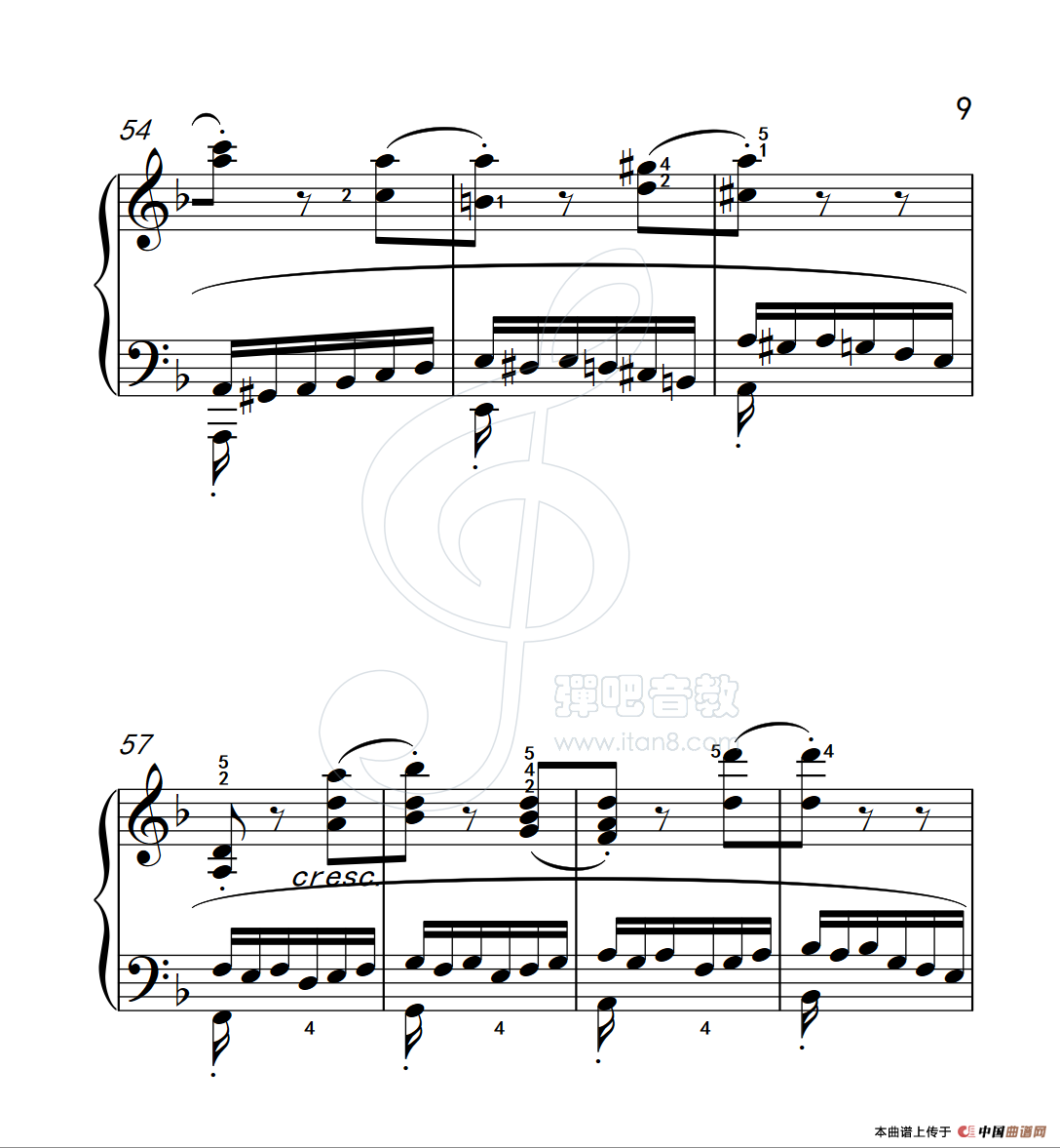 练习曲 39（克拉莫钢琴练习曲60首）