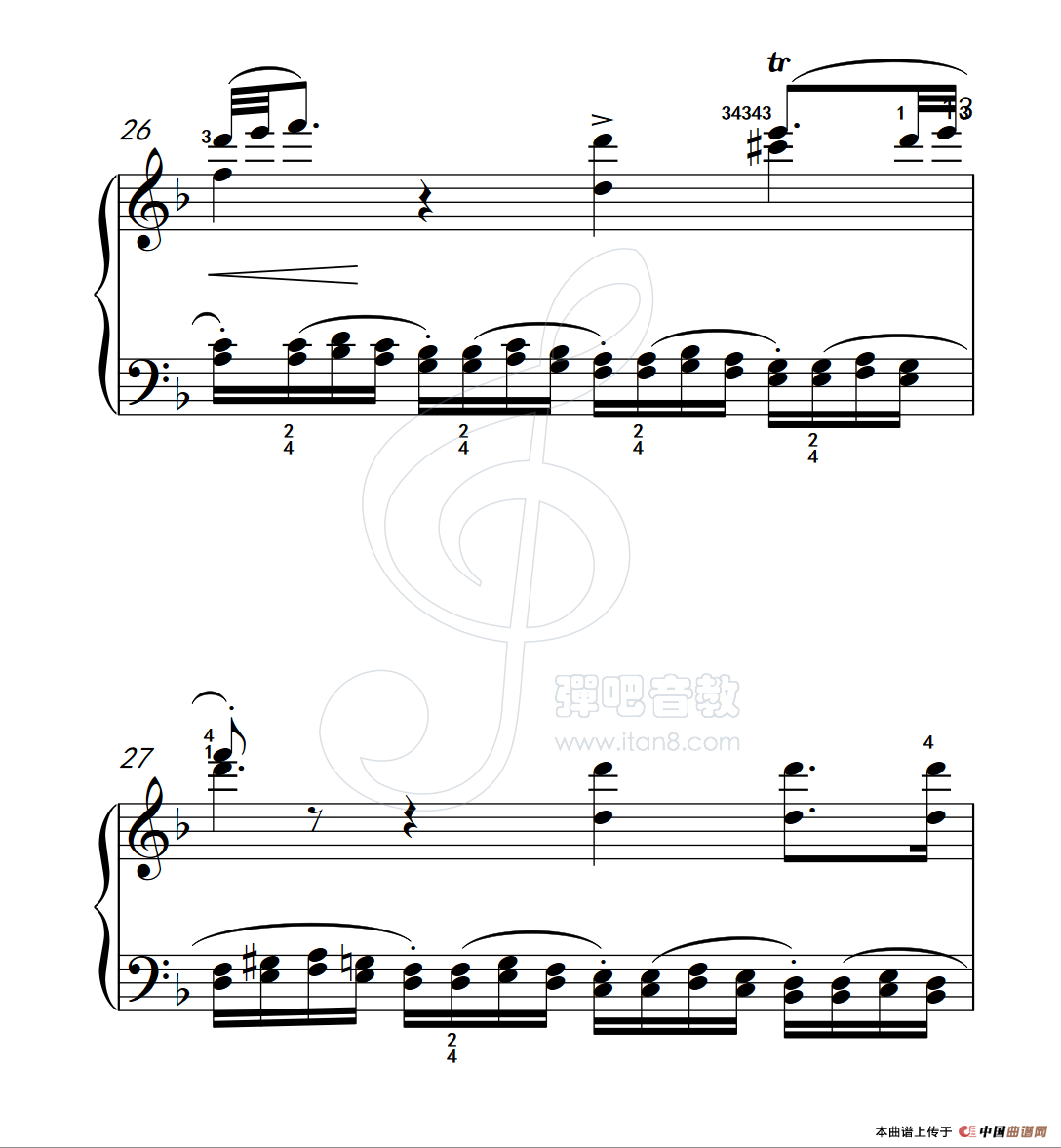 练习曲 46（克拉莫钢琴练习曲60首）