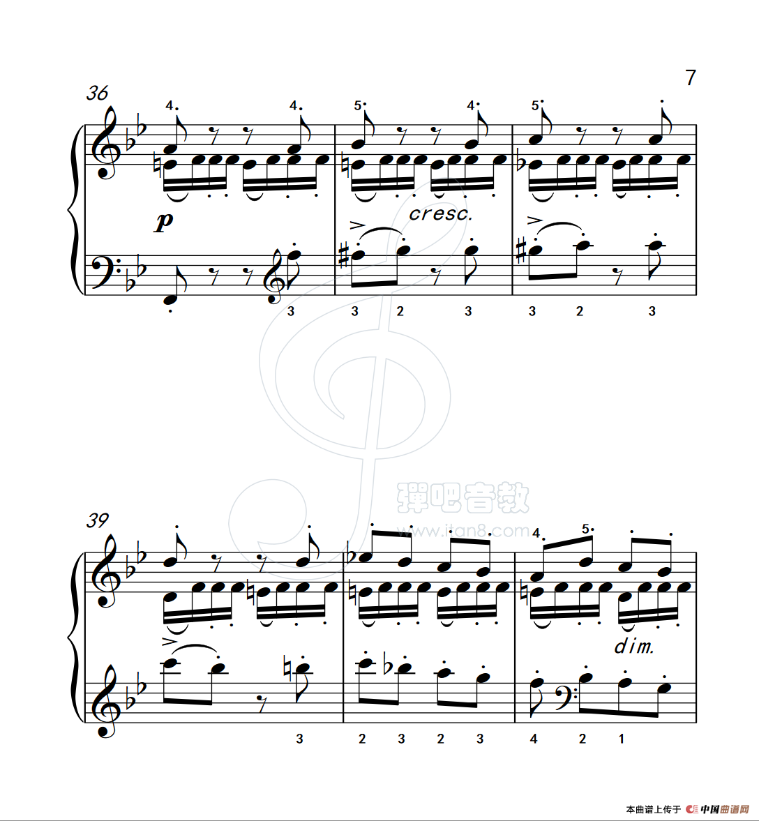 练习曲 52（克拉莫钢琴练习曲60首）