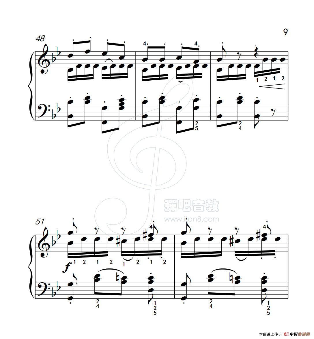 练习曲 52（克拉莫钢琴练习曲60首）