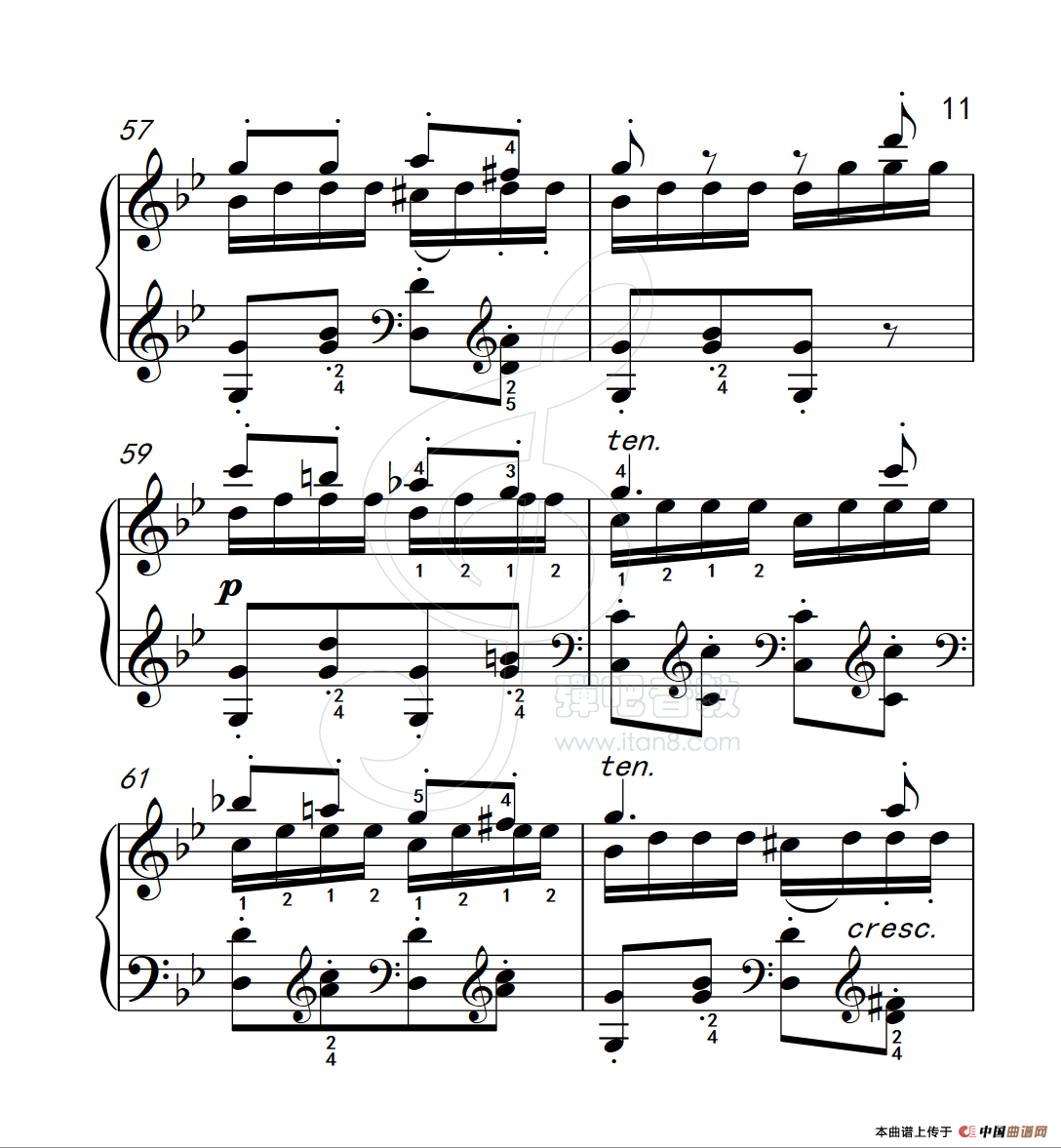 练习曲 52（克拉莫钢琴练习曲60首）