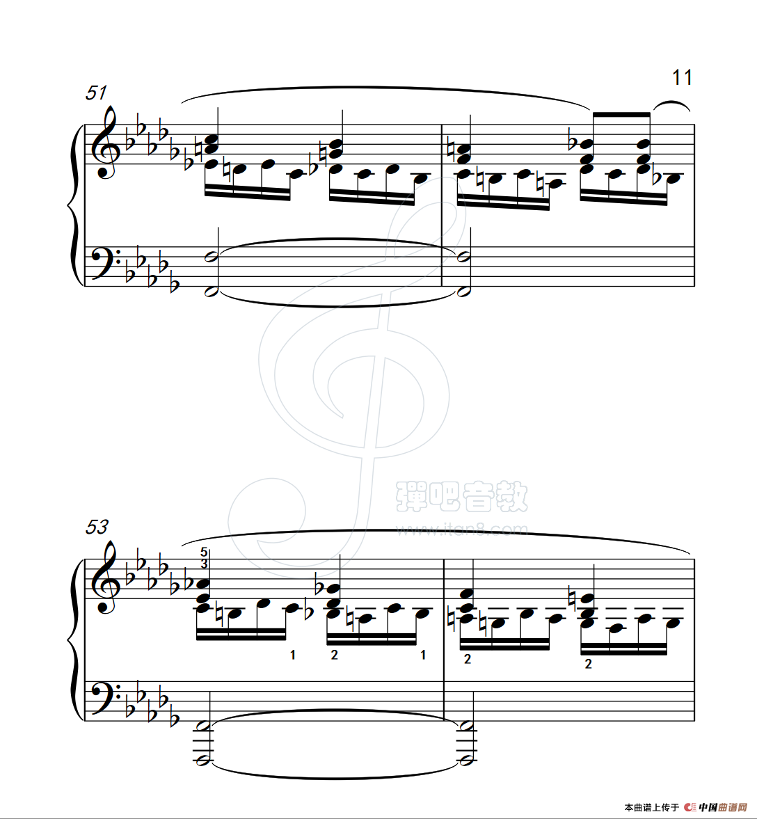 练习曲 55（克拉莫钢琴练习曲60首）