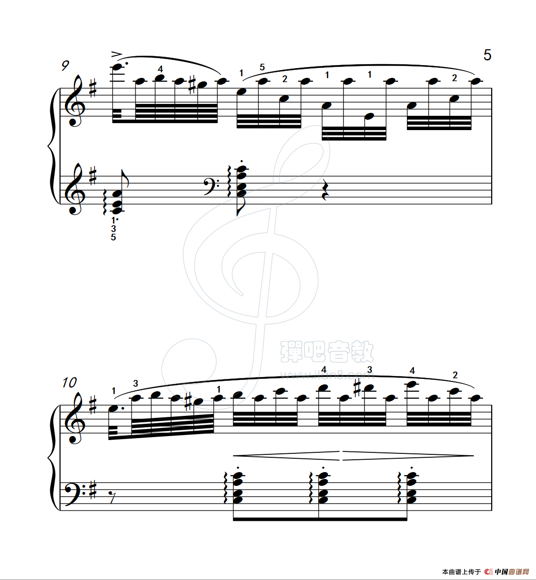 练习曲 58（克拉莫钢琴练习曲60首）