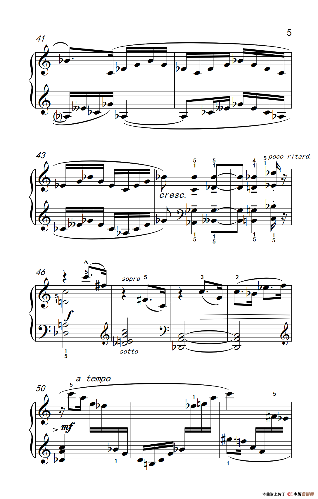 分解琶音(巴托克 小宇宙 钢琴教程 6)(1)_原文件名:231_143_5.png