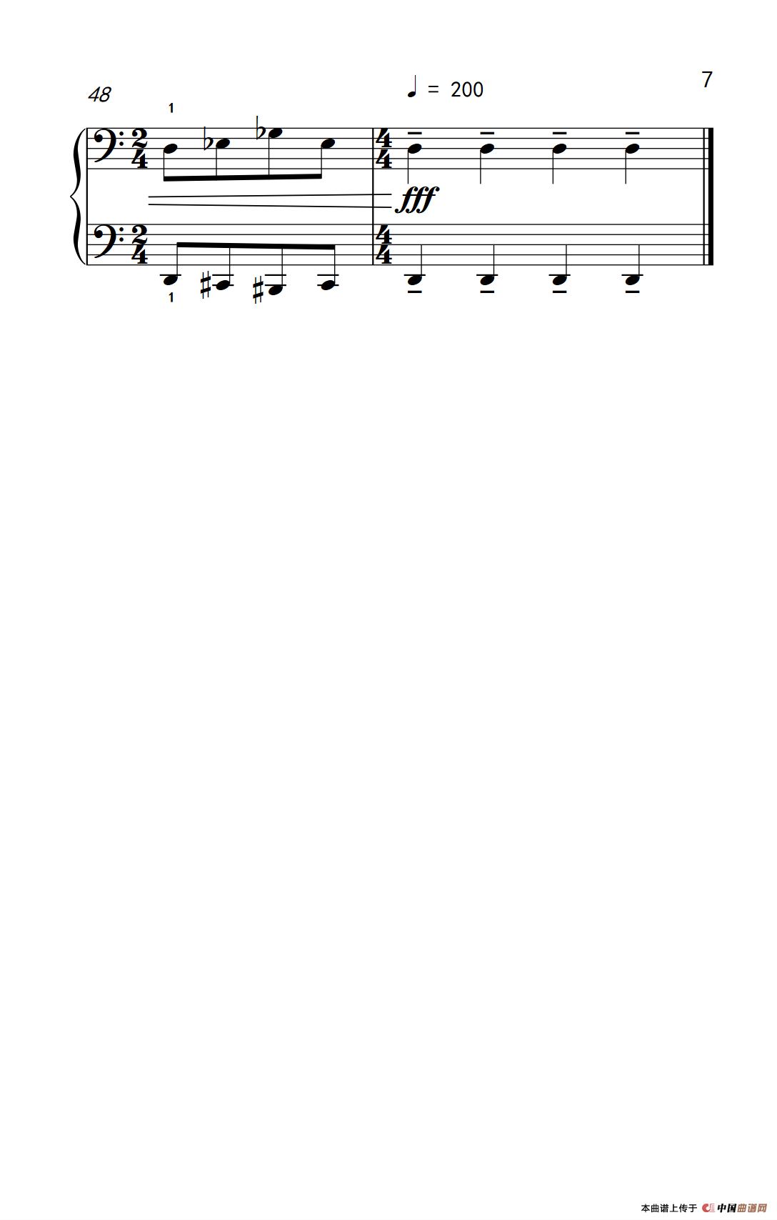 半音创意曲(三) A(巴托克 小宇宙 钢琴教程 6)(1)_原文件名:231_145_7.png