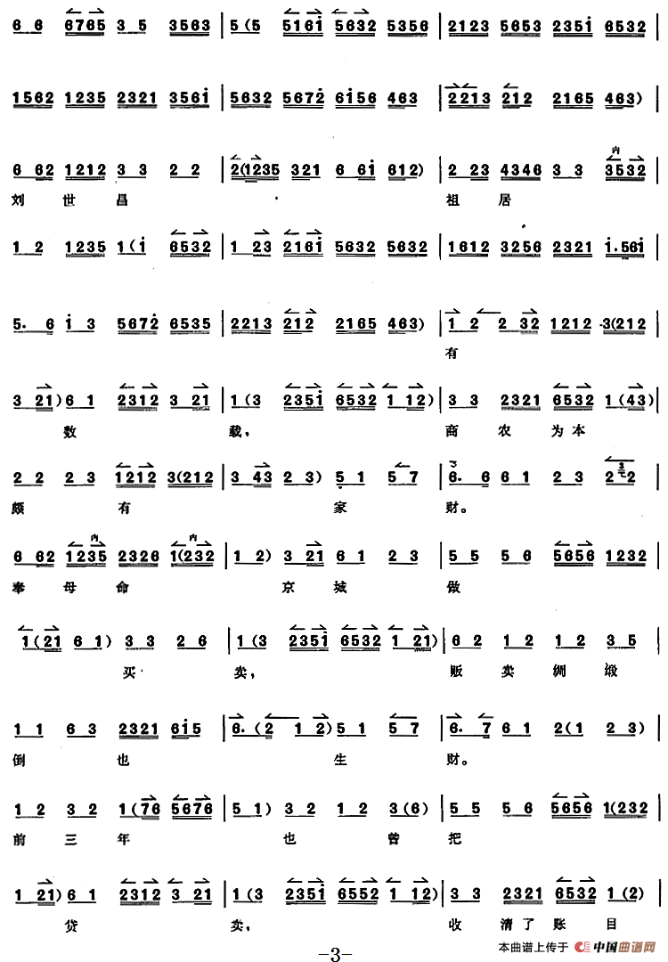 京胡演奏教程:奇冤报(刘世昌唱段)(1)_原文件名:京胡演奏教程:奇冤报 刘世昌唱段3.png