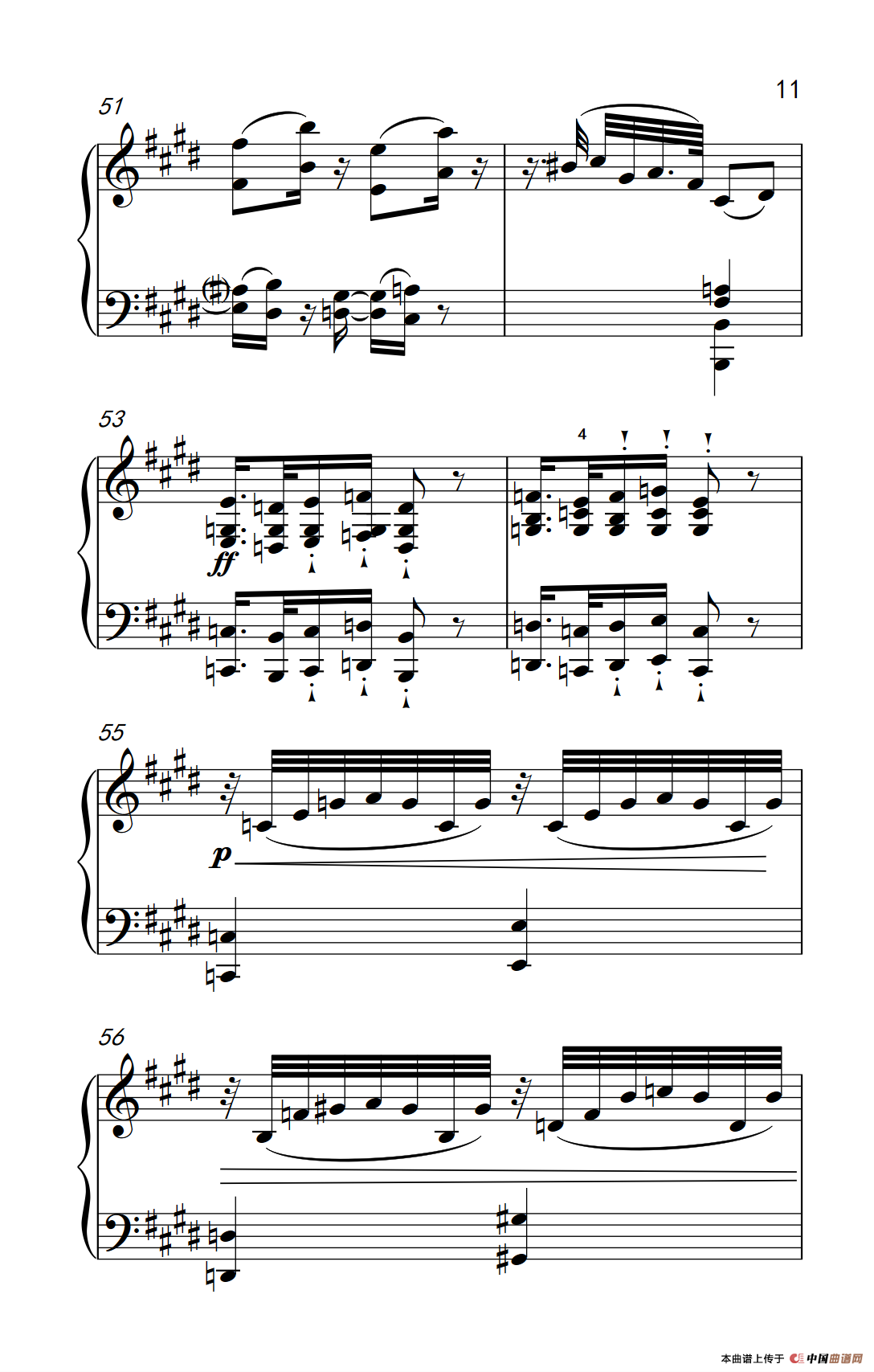 奏鸣曲 Opus 2 Nr.3 第二乐章(贝多芬奏鸣曲集 1)(1)_原文件名:268_10_11.png