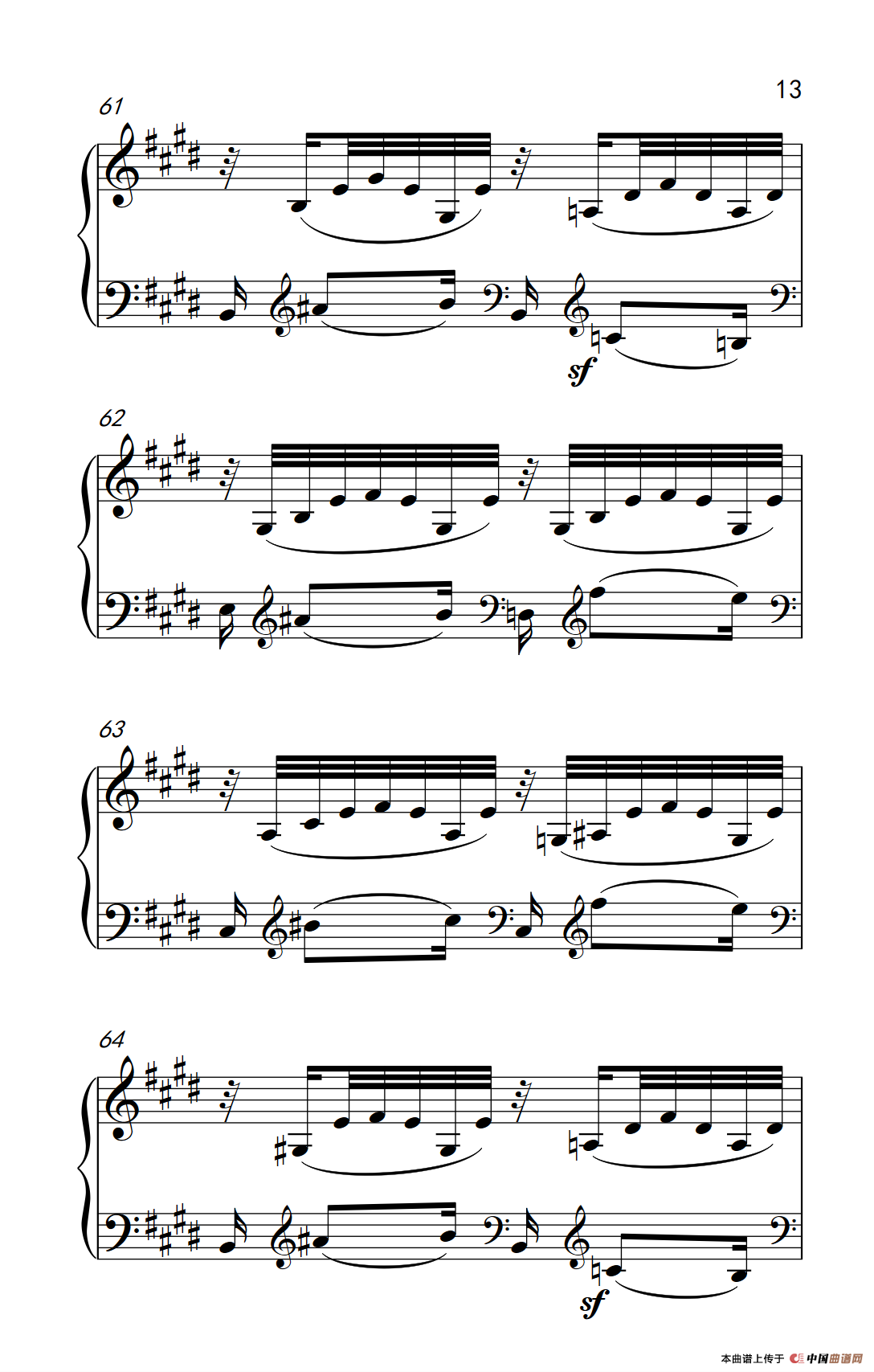 奏鸣曲 Opus 2 Nr.3 第二乐章(贝多芬奏鸣曲集 1)(1)_原文件名:268_10_13.png