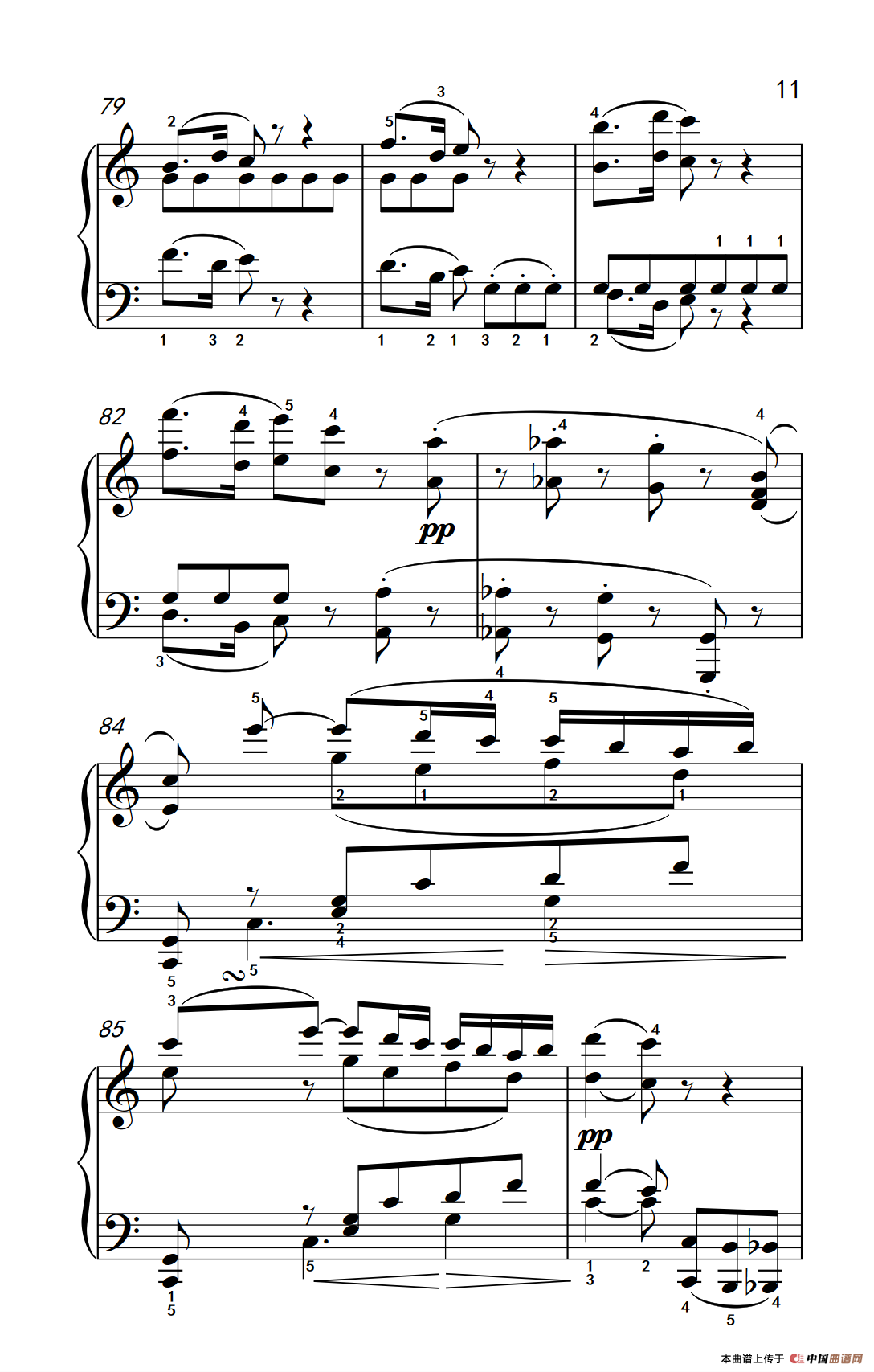 奏鸣曲 Opus 7 第二乐章(贝多芬奏鸣曲集 2)(1)_原文件名:280_2_11.png