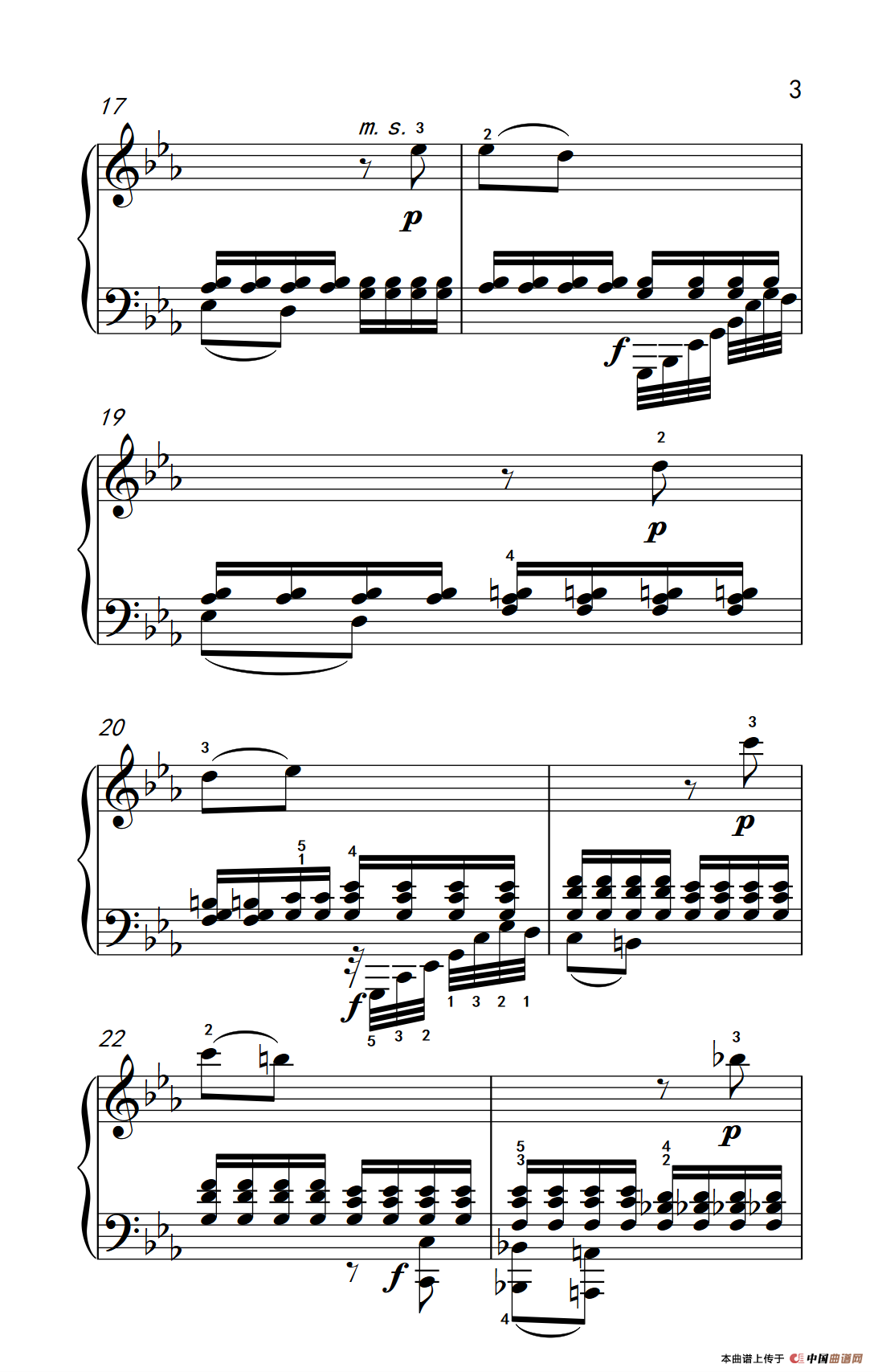 奏鸣曲 Opus 7 第四乐章(贝多芬奏鸣曲集 2)(1)_原文件名:280_4_3.png