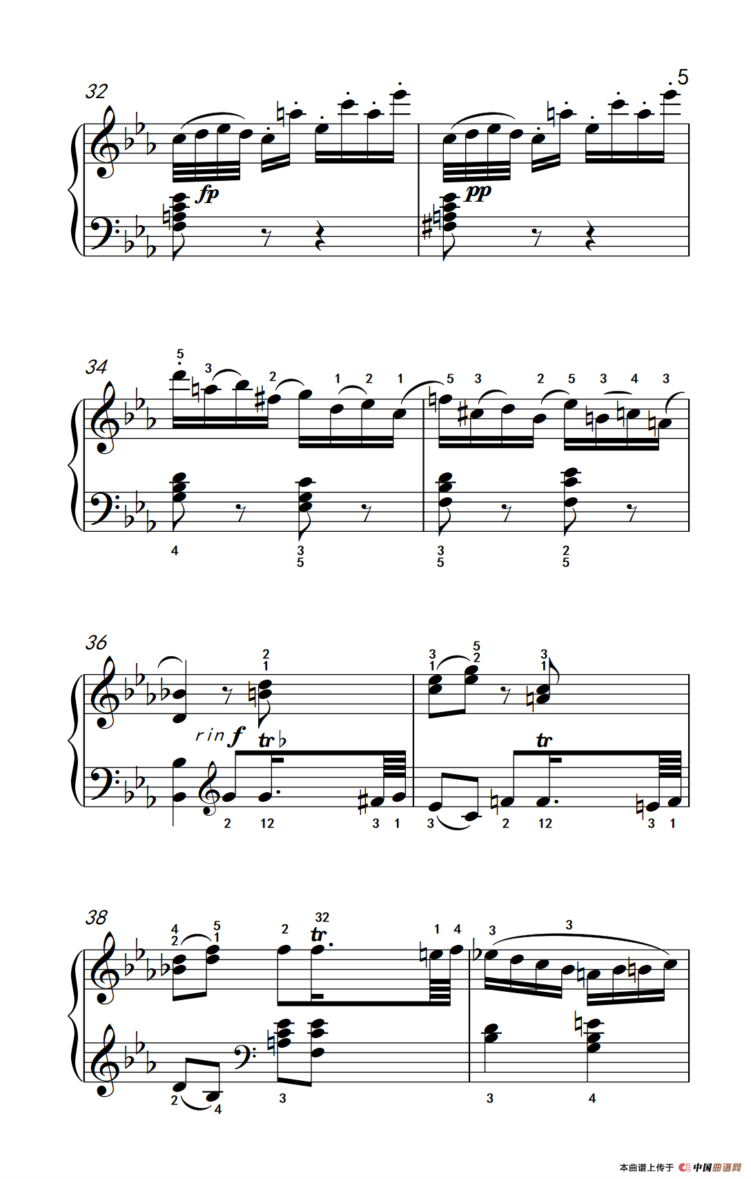 奏鸣曲 Opus 7 第四乐章(贝多芬奏鸣曲集 2)(1)_原文件名:280_4_5.png
