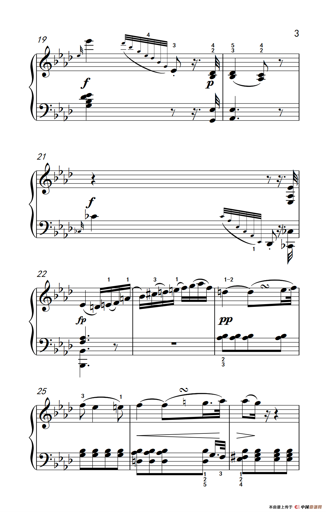 奏鸣曲 Opus 10 Nr.1 第二乐章(贝多芬奏鸣曲集 2)(1)_原文件名:280_6_3.png