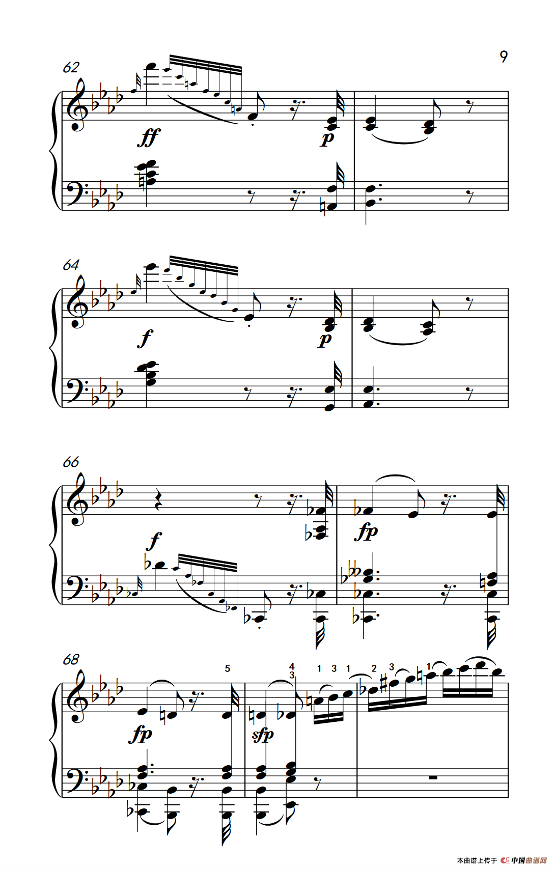 奏鸣曲 Opus 10 Nr.1 第二乐章(贝多芬奏鸣曲集 2)(1)_原文件名:280_6_9.png