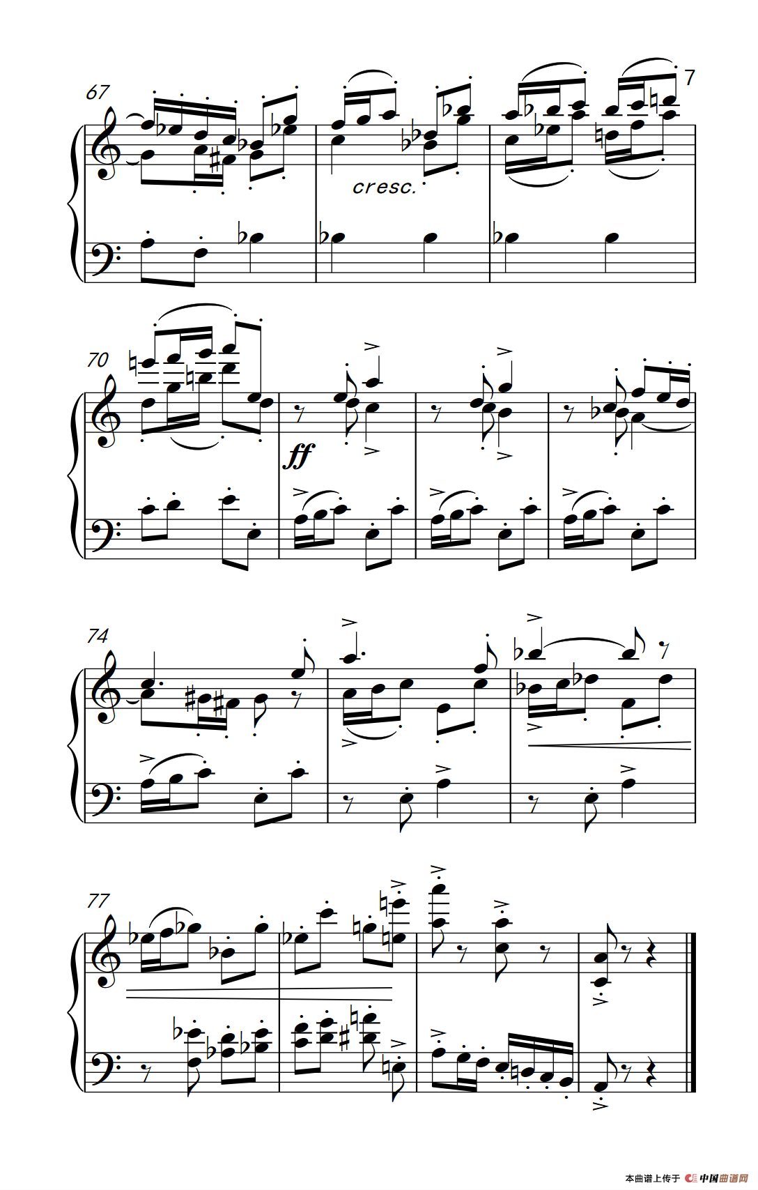 第九级2.赋格曲 Op.87 No.2(中央音乐学院 钢琴(业余)考级教程 7-9级)(1)_原文件名:275_241_7.png