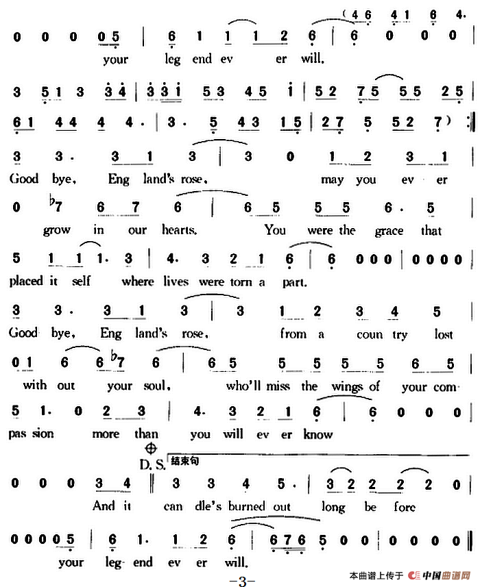 风中之烛1997(1)_原文件名:风中之烛1997 伯尼·托平、艾尔顿·约翰词曲3.png