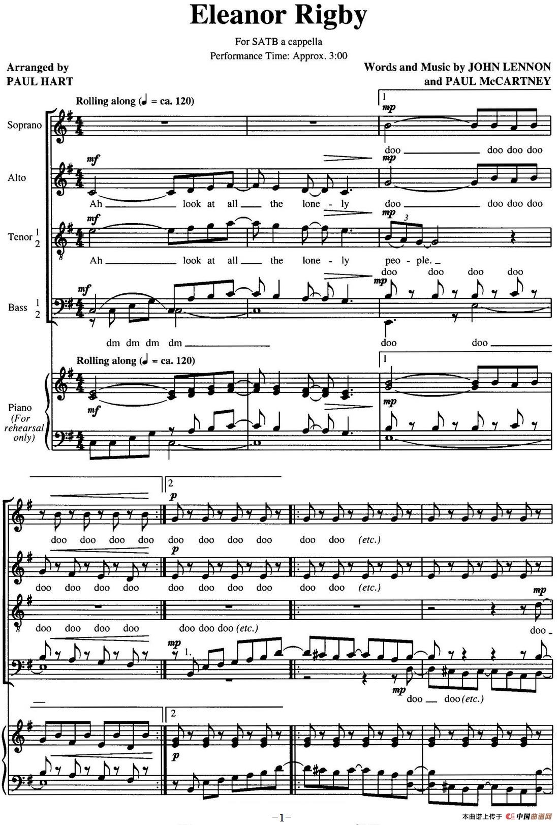 Eleanor Rigby(四重奏)(1)_原文件名:Eleanor Rigby(四重奏)_页面_1.jpg