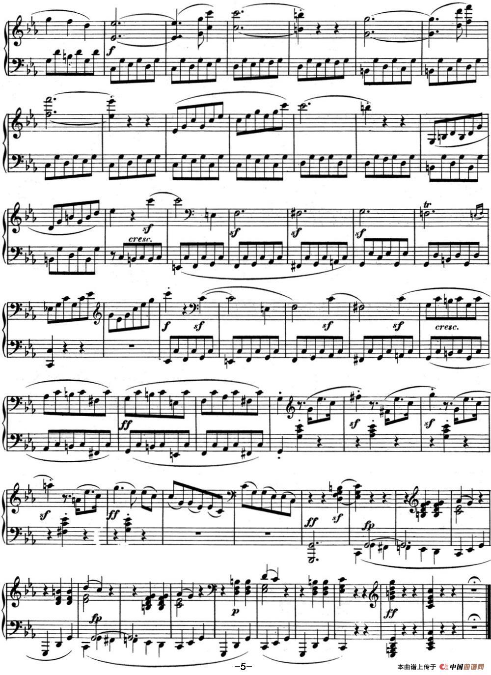 贝多芬钢琴奏鸣曲05 c小调 op.10 No.1 C minor3(1)_原文件名:贝多芬钢琴奏鸣曲05 c小调 Op.10 No.1 C minor5.jpg