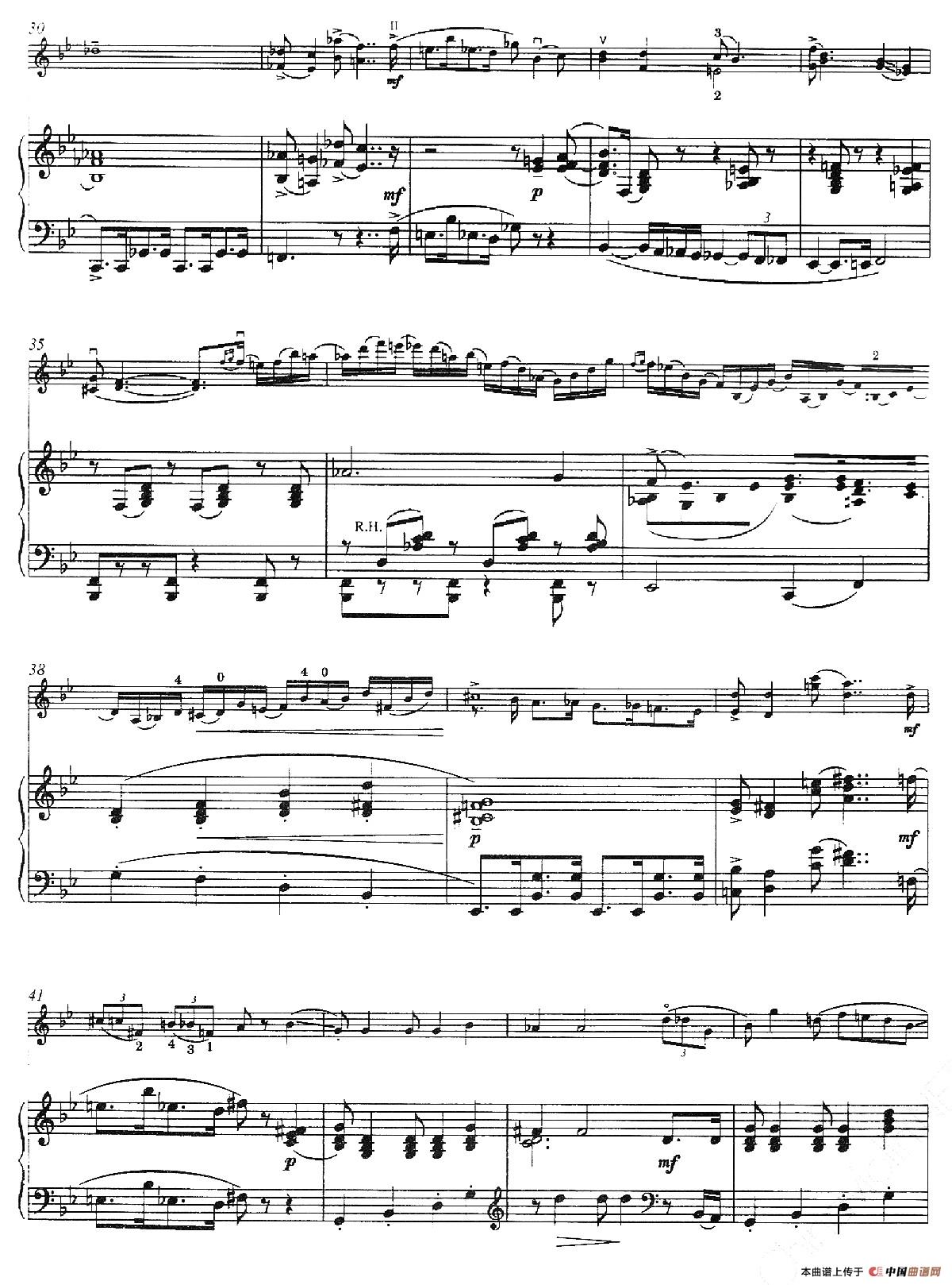 布鲁斯速度(Tempo di Blues)(选自《波吉与贝丝》)(小提琴+钢琴伴奏)(1)_原文件名:005.jpg