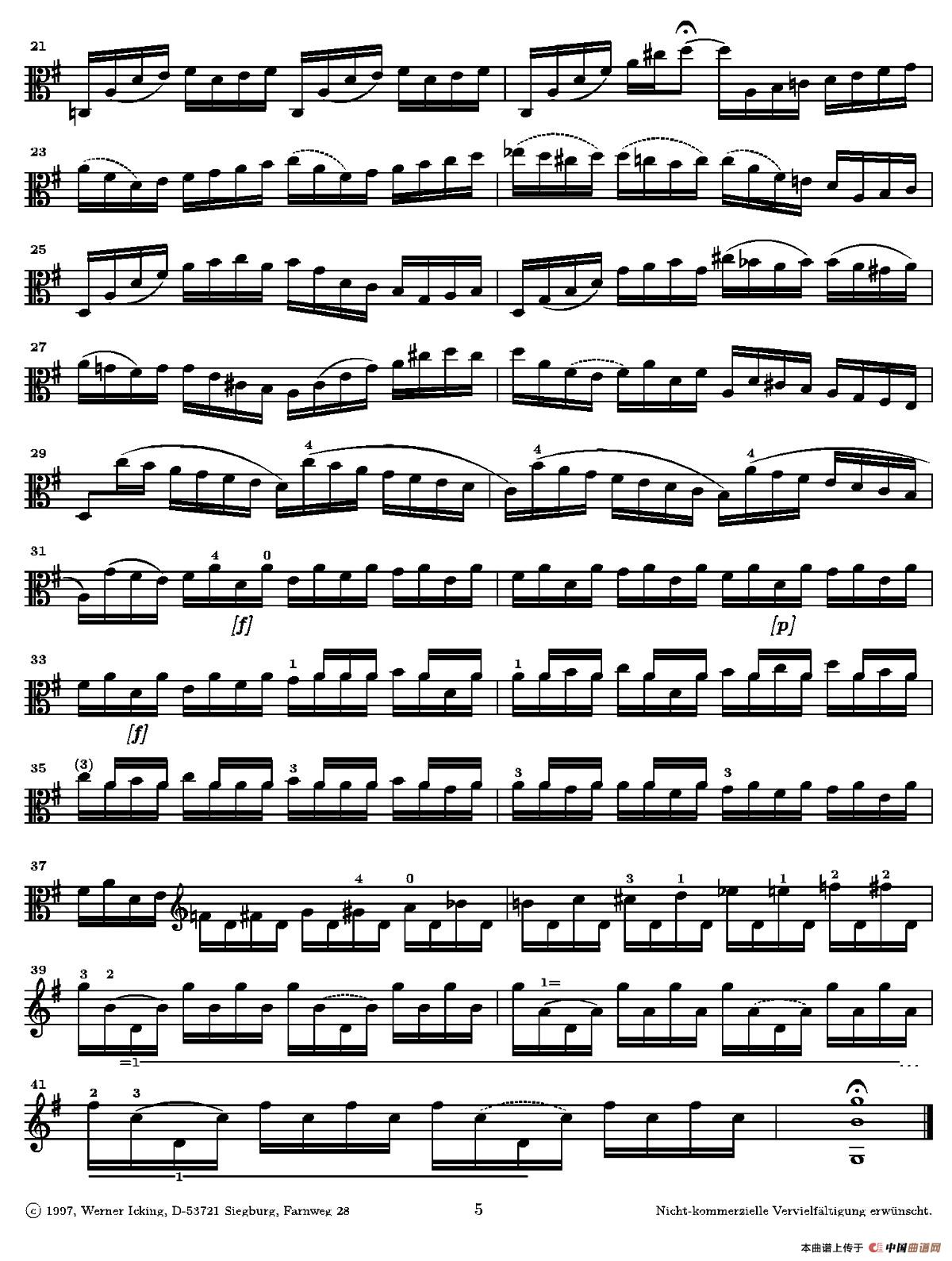 巴赫《无伴奏组曲》Ⅰ(中提琴)(1)_原文件名:005.jpg