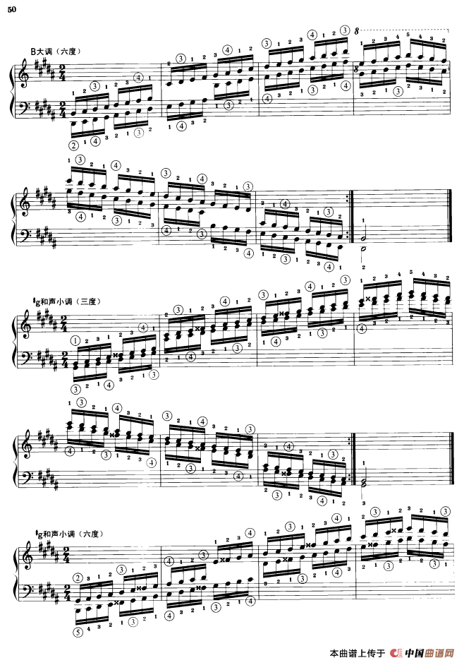 钢琴音阶练习:三度、六度同向四个八度(1)_原文件名:000050.png
