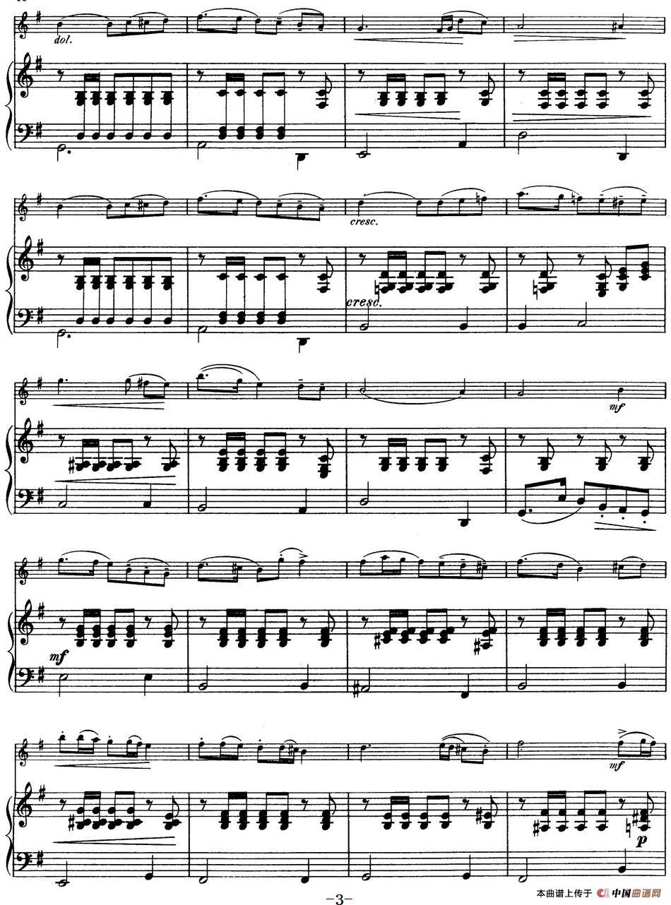 25首小提琴曲合集:Polonaise.(SIEGFRIED JACOBY. Op.70,No.1)(小提琴+钢琴伴奏)(1)_原文件名:LEHMANN, ed. 25 pieces PF improved page turns_页面_18.jpg