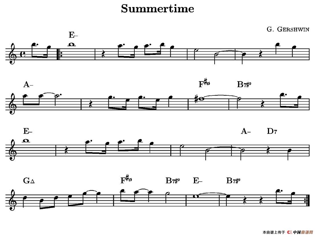 Summertime(单簧管)(1)_原文件名:001 (1).jpg