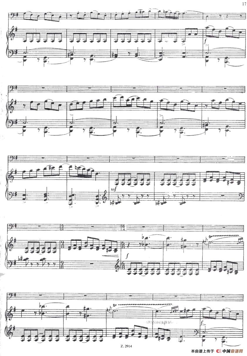 CONCERTINO(Ⅲ)(钢琴伴奏巴松协奏曲)(1)_原文件名:File0017.jpg
