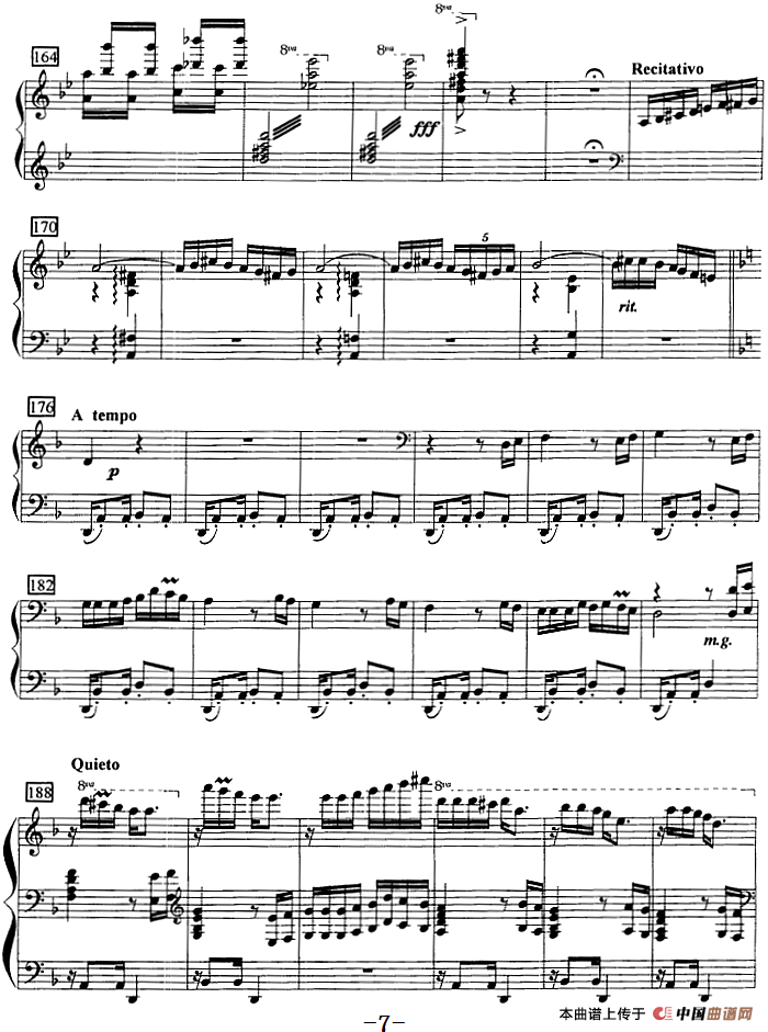 中外曲谱_钢琴简单曲谱(3)