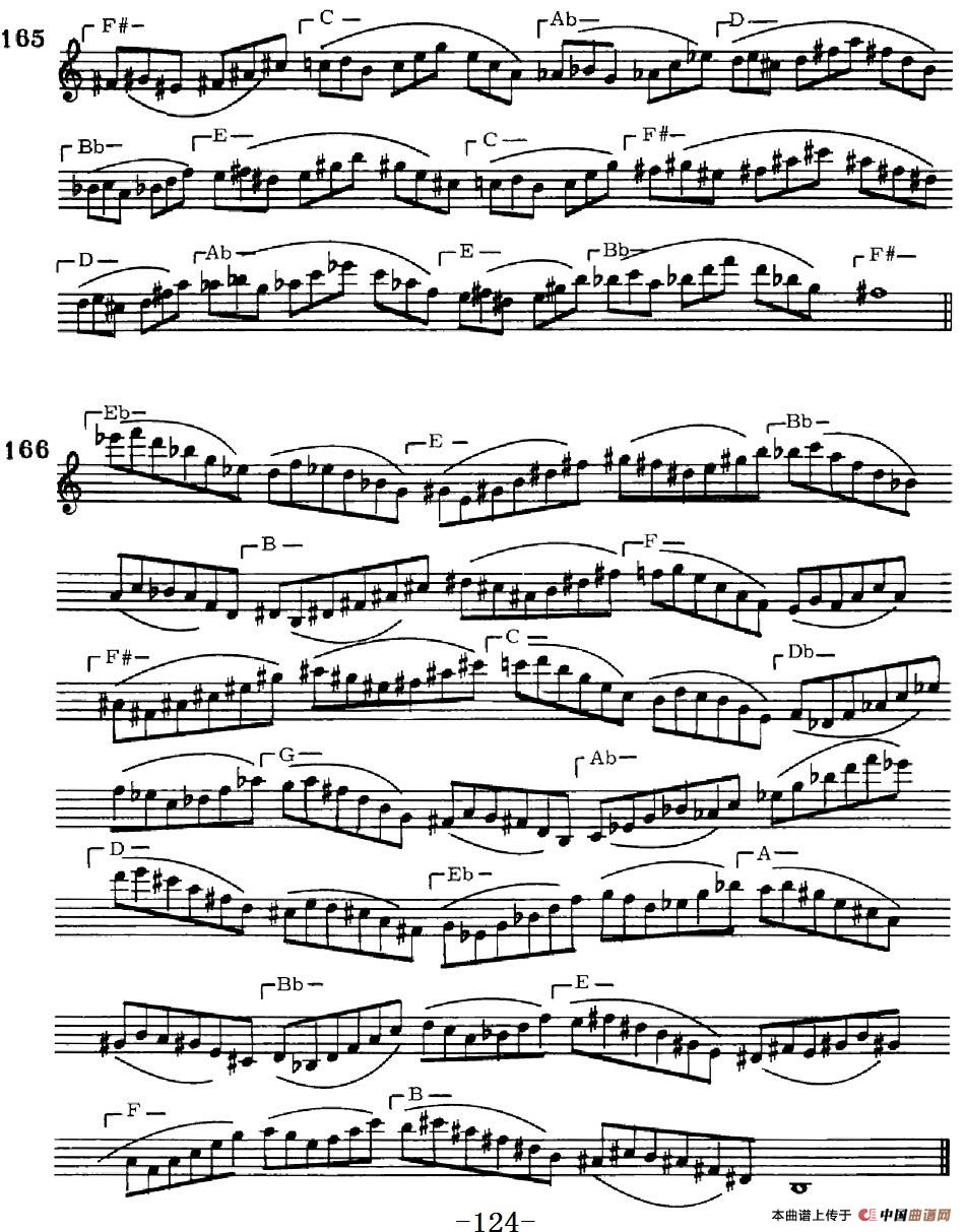 萨克斯演奏教程第五节(五音和弦-移调变奏)(1)_原文件名:132.jpg