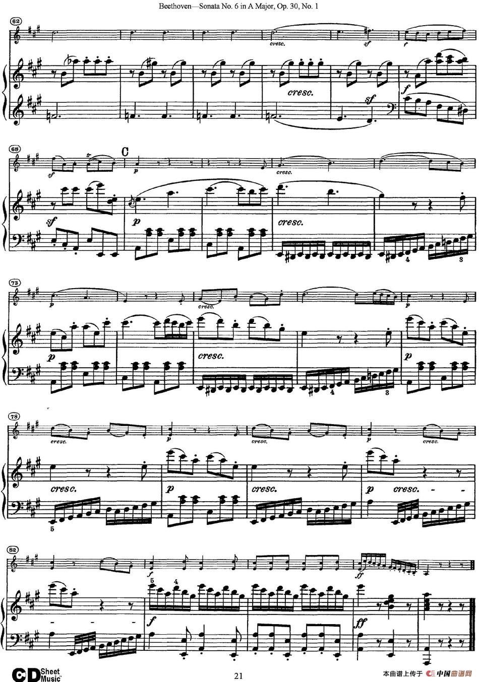 Violin Sonata No.6 in A Major Op.30 No.1(小提琴+钢琴伴奏)(1)_原文件名:Violin Sonata No.6 A Major, Op.30 No.1(小提琴+钢琴伴奏)_页面_21.jpg