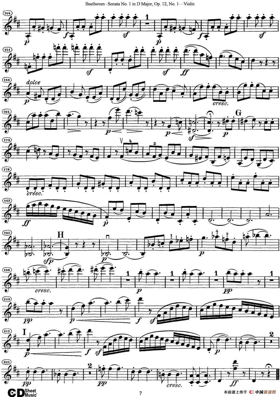Violin Sonata No.1 in D Major Op.12 No.1(1)_原文件名:Violin Sonata No.1 in D Major, Op.12 No.1_页面_7.jpg
