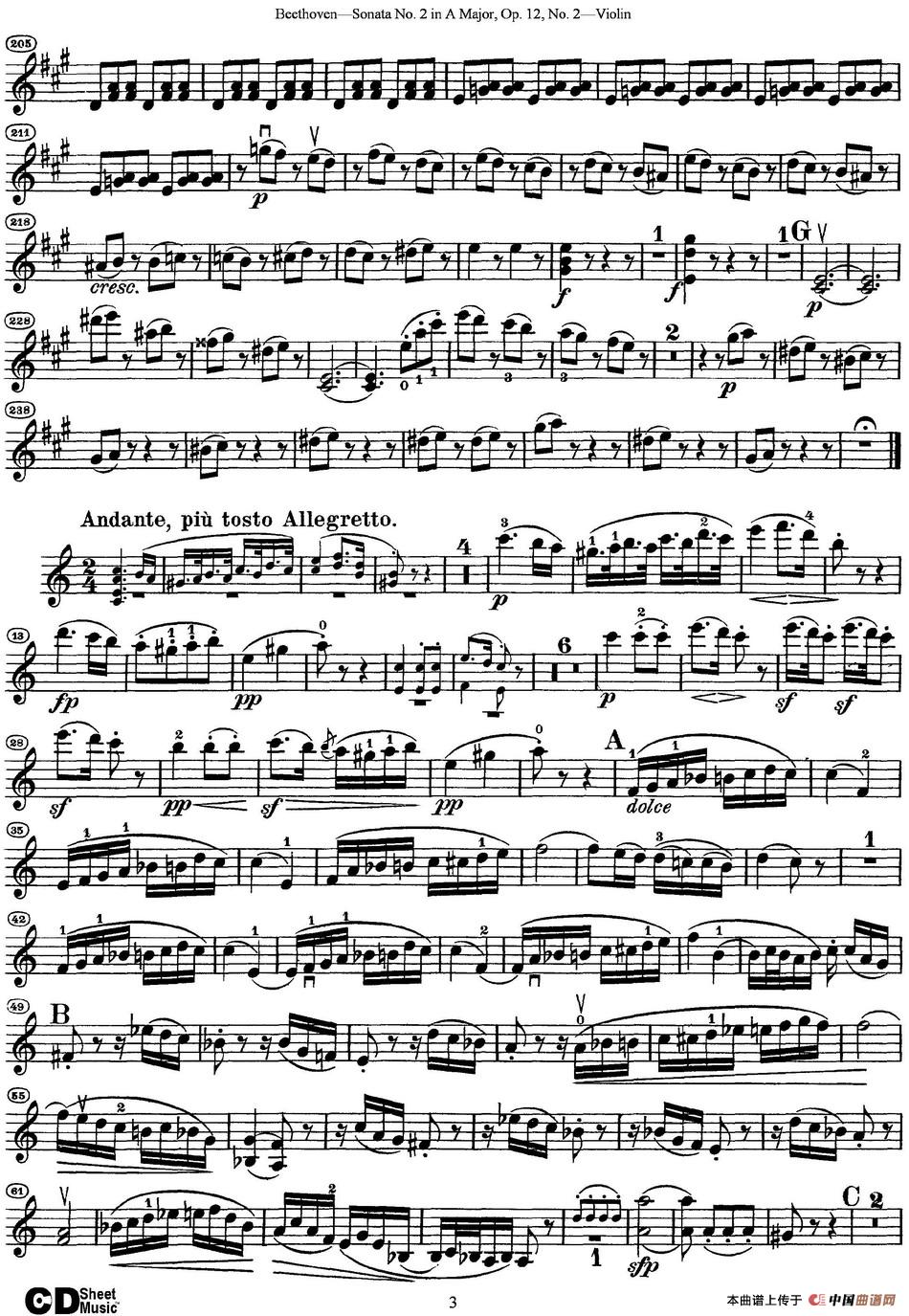 Violin Sonata No.2 in A Major Op.12 No.2(1)_原文件名:Violin Sonata No.2 in A Major, Op.12 No.2_页面_3.jpg