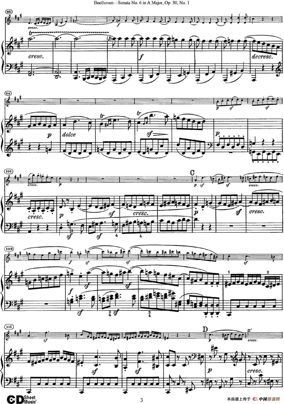 Violin Sonata No.6 in A Major Op.30 No.1(小提琴+钢琴伴奏)(1)_原文件名:Violin Sonata No.6 A Major, Op.30 No.1(小提琴+钢琴伴奏)_页面_03.jpg