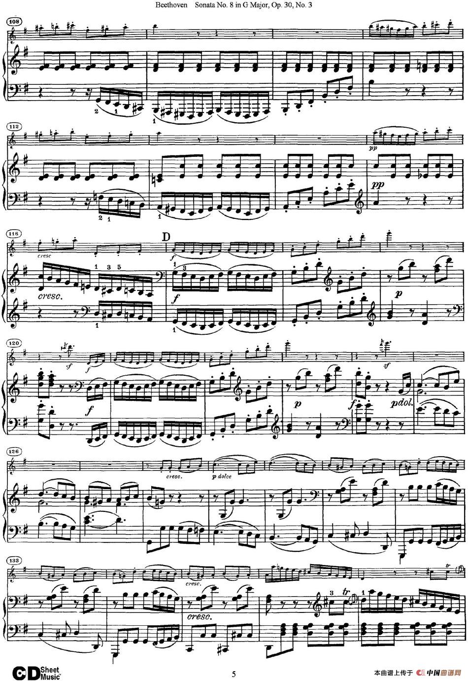 Violin Sonata No.8 in G Major Op.30 No.3(小提琴+钢琴伴奏)(1)_原文件名:Violin Sonata No.8 in G Major, Op.30 No.3(小提琴+钢琴伴奏)_页面_05.jpg